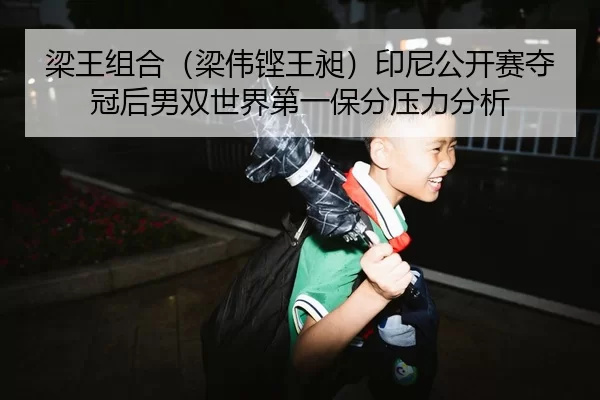 梁王组合（梁伟铿王昶）印尼公开赛夺冠后男双世界第一保分压力分析